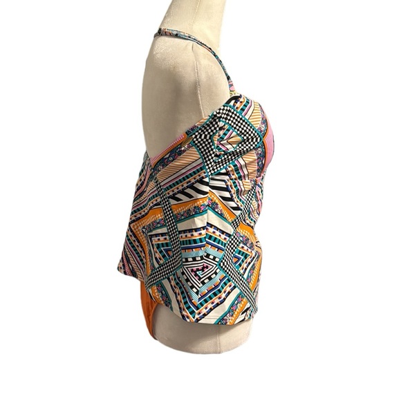 JESSICA SIMPSON TANKINI Swimsuit 2 piece size large - Picture 3 of 11